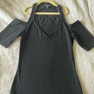 Express cold shoulder top